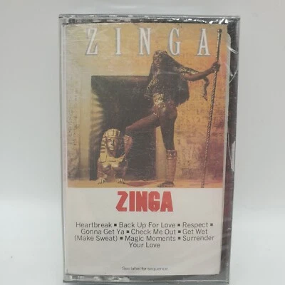 ZINGA Self Titled 1982 Cassette Tape My Disc Records RARE DISCO SOUL & FUNK  new - Image 1 of 4