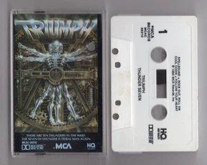 RARE K7 Audio ★ Triumph - Thunder Seven ★ Cassette Tape MCA RECORDS 39310 - Picture 1 of 2