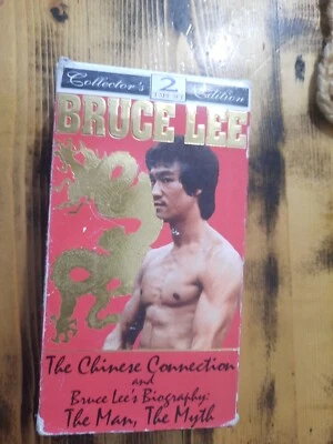 1993 VHS - Bruce Lee 2-Tape Collector's Edition The Chinese Connection,Biography - Image 1 of 3