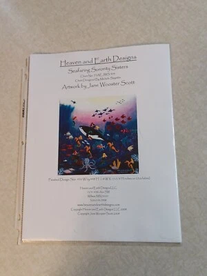 Heaven And Earth Designs Seafaring Sorority Sisters Ocean Cross Stitch Chart - Image 1 of 4