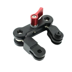 Adaptador de montaje Magic Arm conector de doble cabezal rotación 360° para acción Gopro 13 - Imagen 1 de 6
