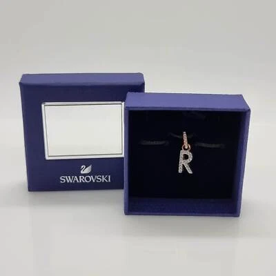 Swarovski Remix Charm Anhänger Buchstabe Letter R Weiß Rosévergoldet 5437617 - Bild 1 von 4