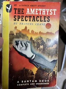 The Amethyst Spectacles by Frances Crane 1946 Bantam Paperback - Picture 1 of 4