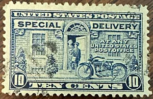 Estampillas de Estados Unidos #E6 usadas 10¢ entrega especial 1922 - Imagen 1 de 2