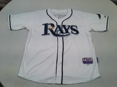 Camiseta Wil Myers Tampa Bay Rays Home Majesric tamanho 50 mlb autêntica 2013 AL ROY - Imagem 1 de 4