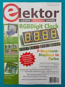 Elektor Nr.554 März/April 2017    Learn Design Share   ungelesen 1A absolut Top - Bild 1 von 1