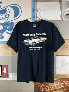 Vintage Racing t shirt Oldsmobile 442 Official Indianapolis 500 Pace Car sz L - Picture 1 of 8