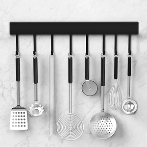 Barra Da Cucina, Porta Casseruola Da Parete Da Cucina per Appendere Utensili Da - Foto 1 di 12
