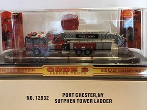 12932 Code 3 Limited Edition Port Chester, N.Y. Sutphen Tower 2 Ladder - Picture 1 of 8
