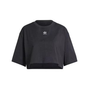 (W) Adidas Essentials Crop Top Black - KR Sizing - Picture 1 of 2