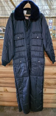 Walls Blizzard Pruf Insulated Coveralls XL Regular Front Zip Winter Snow Suit  - Image 1 of 4