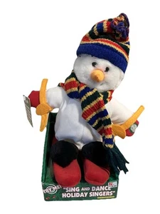 New! Dancing Snowman “Let It Snow” VTG Dan Dee Sing Dance Holiday Singers - Picture 1 of 11