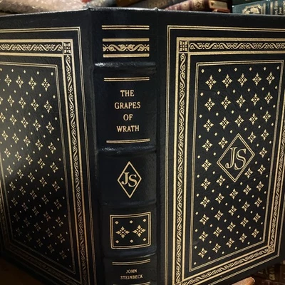 Easton Press: JOHN STEINBECK: GRAPES OF WRATH: OKLAHOMA: CALIFORNIA: JOADS Foto 1 de 4