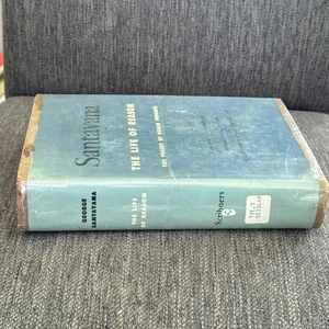 Santayana THE LIFE OF REASON OR THE PHASES OF HUMAN PROGRESS, One Vol ED 1954 - Imagen 1 de 3