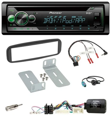Pioneer USB MP3 DAB Lenkrad CD Autoradio für Renault Clio 2012-2016 - Bild 1 von 4