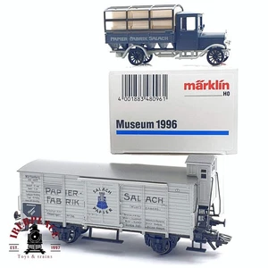 ♻️ 2ª mano - Museo Märklin 1996 vagón especial 1:87 escala H0 #E42 vagón de mercancías - Imagen 1 de 6