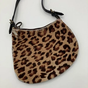 FENDI Leopard Zucca handbag Vintage Authentic From Japan - Picture 1 of 24