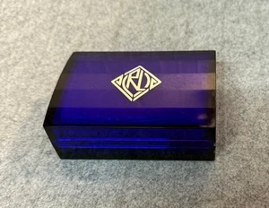 Jabón púrpura vintage monograma de Ralph Lauren caja - Imagen 1 de 8