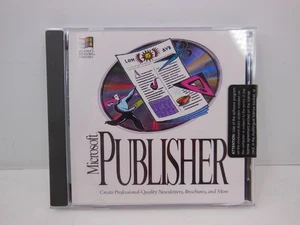 Microsoft Publisher Windows Compatible 2.0 Software PC Disc 1993-Vintage - Picture 1 of 3