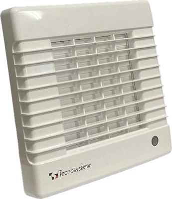 ASPIRATORE D'ARIA AUTOMATICO CON SERRANDA PER BAGNO SERIE HIGH TECNOSYSTEMI - Imagen 1 de 3