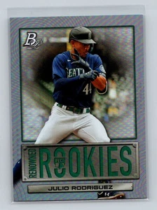 Bowman Platinum 2022 #RR-17 Julio Rodriguez Esordienti rinomati - Foto 1 di 2