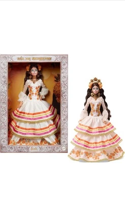 2025 BRAND NEW Barbie Dia Los Muertos JBJ05 MIB In Hand!  GORGEOUS! - Image 1 of 4