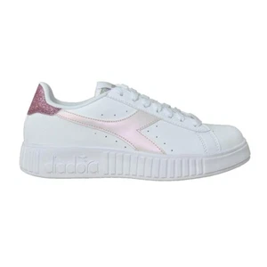 DIADORA 178338 C3113BIANCO/ROSA LAD STEP P GLITTER RAINBOW - Foto 1 di 5