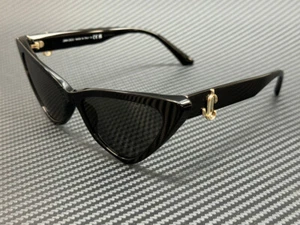 JIMMY CHOO JC5008 500087 Black Grey Women's 55 mm Sunglasses - Picture 1 of 5