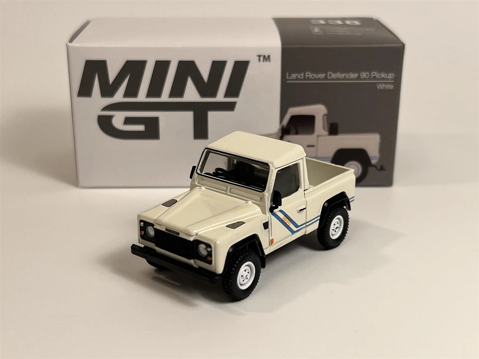 Land Rover Defender 90 Pick Up Bianco 1 64 Scala Mini GT MGT00338R
