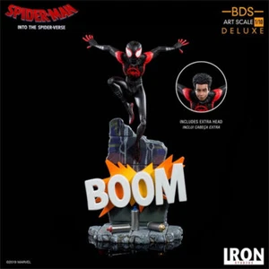 Figura Estatua de Iron Studios 1/10 Spider-Man Miles Morales en el Spider-Verso  - Imagen 1 de 12