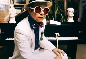Elton John Foto Magnet @ 3"x5" - Bild 1 von 1