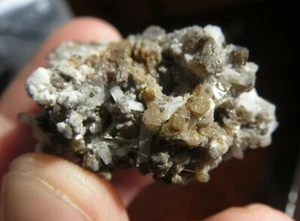 GEM NATROLITE CHABZITE VERY RARE BEAUTIFUL NATURAL TERMINATED CRYSTAL CLUSTER - Picture 1 of 12