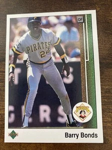 1989 Upper Deck Barry Bonds 440 - Picture 1 of 4