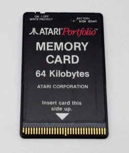 Atari Portfolio Memory Card 64KB - Imagen 1 de 2