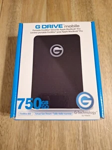 G-Technology 750GB External 5400RPM (0G01961) HDD - Picture 1 of 4