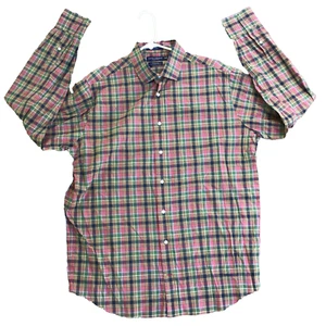 Daniel Cremieux Tailored Fit Men XLT Green Striped Dress Shirt Button Down - Picture 1 of 11