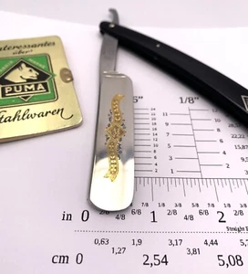 Straight Razor PUMA Solingen Germany "High Class No. 9" 5/8 NOS - Bild 1 von 6