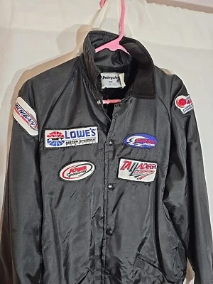 Chaqueta Speedway NASCAR RACING De Colección CON PARCHES Talla Mediana  Foto 1 de 4