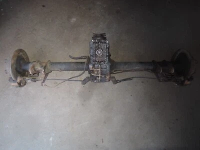 ALFA ROMEO Giulia Sprint GT GTV DUETTO Used Original REAR AXLE w/ DUNLOP Brakes — 第 1/4 张图片