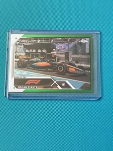 Topps Chrome Formula 1 2023 - McLaren - Oscar Piastri Green #/99 RC #42 - Picture 1 of 1