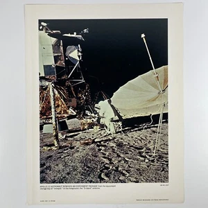 Apollo 12 Astronaut Experiment Package NASA Vintage 1970’s Photo Print 11x14" - Bild 1 von 5