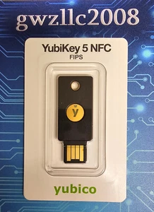 Yubico YubiKey 5 NFC Security Key #A10 - Picture 1 of 2
