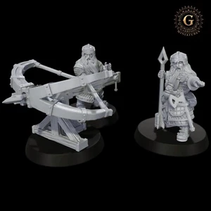 Dwarf Scorpion Catapult & Crew - ideal MESBG LoTR 28mm 1/56 Wargames Sammler - Bild 1 von 7