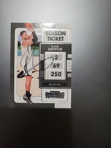 signed  auto card  blake griffin - Picture 1 of 1