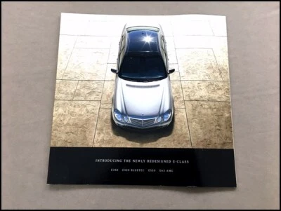 2007 Mercedes Benz E350 E550 E63 AMG E320 42-page Car Sales Brochure Catalog Foto 1 de 4