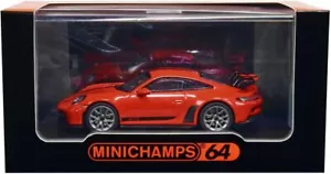 Minichamps 1/64 Porsche 911 GT3 (992) 2021 Arancione Lava - Foto 1 di 5
