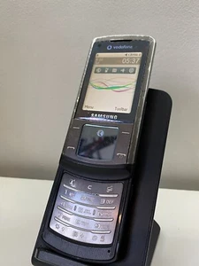 Samsung U900V Black/Silver Unlocked Mobile Slide Phone - Picture 1 of 9