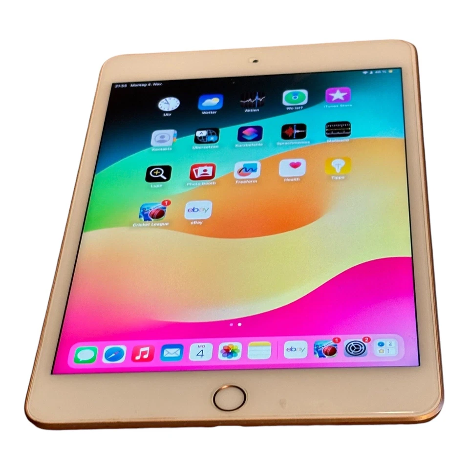 Apple iPad Mini (5. Generation) 64GB, Wi-Fi + Cellular , 7,9 Zoll - Rosagold - Bild 1 von 4