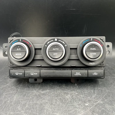 2007-2009 Mazda CX-9 Manual Heater A/C Climate Control Window Defrost Rear - Image 1 of 4
