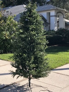 Ultra Lush Traditional Lifelike Artificial Hinged Christmas Holiday Tree 8 Foot - Picture 1 of 8